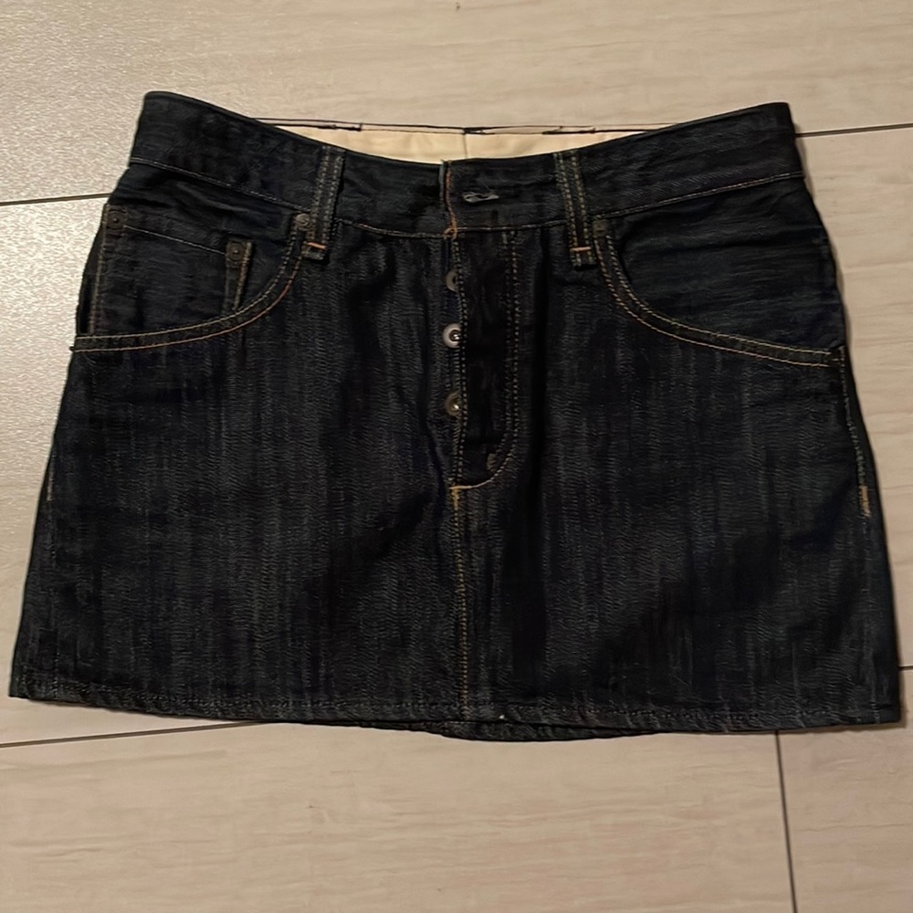 Rag & Bone Denim mini skirt